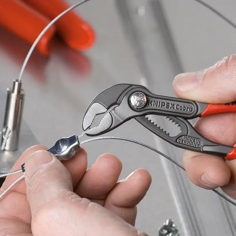 Knipex Tools 00 19 55 S5, Cobra Pliers, 5Piece Set with Tool Pouch