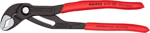 Knipex Tools 9K 00 80 122 US Cobra Pliers Tool Set with Keeper Pouch (3 Piece)