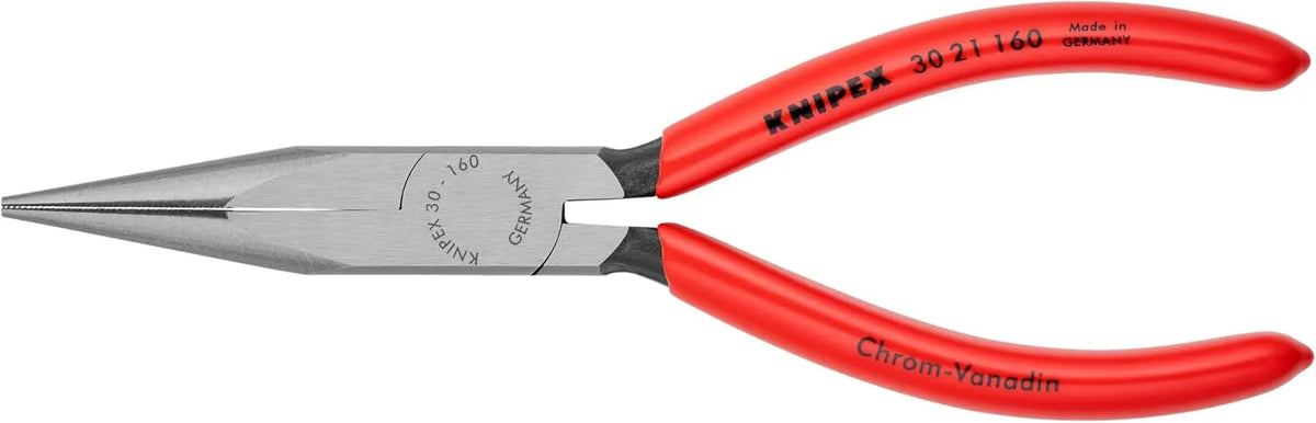 KNIPEX Long Nose Pliers-Half Round Tips