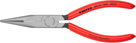 KNIPEX Long Nose Pliers-Half Round Tips