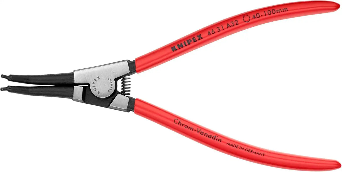KNIPEX External 45 Angled Snap Ring Pliers-Forged Tips