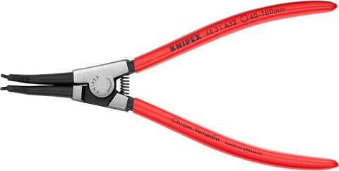 KNIPEX External 45 Angled Snap Ring Pliers-Forged Tips