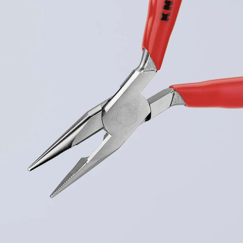 KNIPEX 25 03 125 Long Nose Pliers with Cutter-Comfort Grip