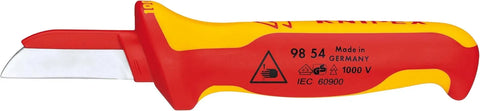 KNIPEX 98 54 SB 1,000V Insulated Cable Knife
