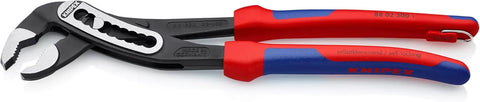 KNIPEX - 88 02 300 T BKA Tools - Alligator Water Pump Pliers, Multi-Component, Tethered Attachment (8802300TBKA)