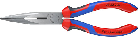 KNIPEX Long Nose 40 Angled Pliers w/Cut