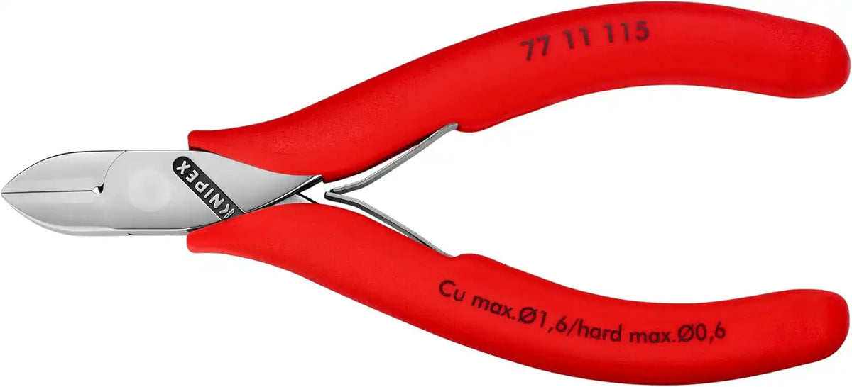 KNIPEX Tools 77 11 115 Electronics Diagonal Cutters, 4.5-Inch