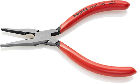 KNIPEX Tools - Flat Nose Pliers With Cutter (2301140), 5.5