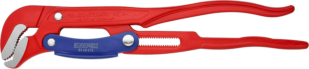 KNIPEX Tools - Swedish Pattern Pipe Wrench, S-Shape Fast Adjust (8360015)
