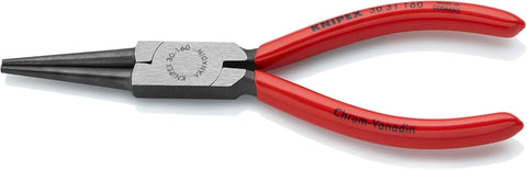 KNIPEX - 30 31 160 Tools - Long Nose Pliers, Round Tips (3031160), 6.25