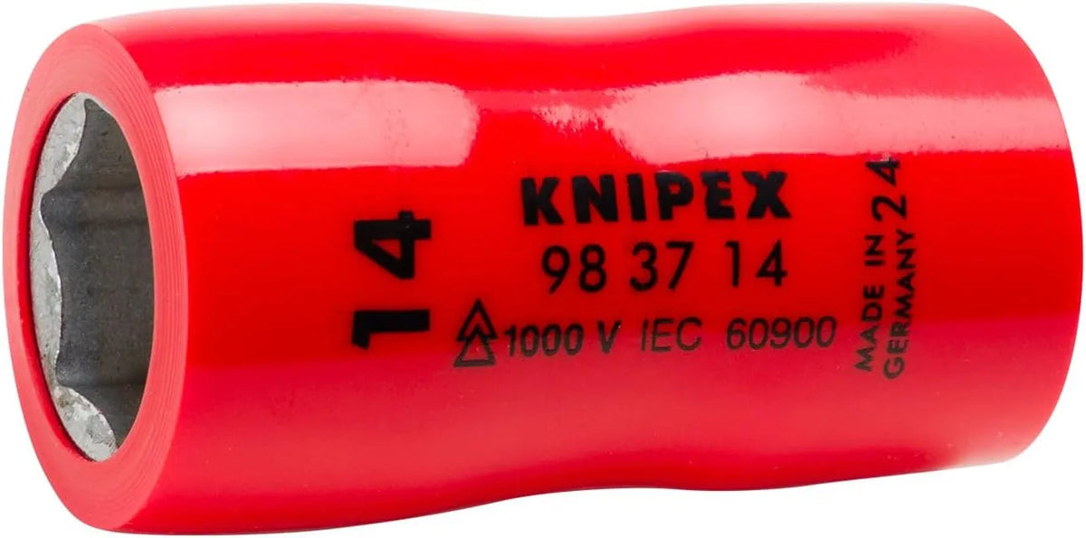 KNIPEX 98 37 14 3/8 1,000V Insulated 14 mm Hexagon Socket