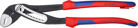 KNIPEX - 88 02 300 T BKA Tools - Alligator Water Pump Pliers, Multi-Component, Tethered Attachment (8802300TBKA)