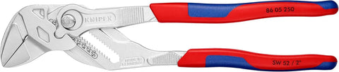 KNIPEX Tools 86 05 250 10-Inch Pliers Wrench with Comfort Grip