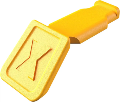 KNIPEX Tools 00 61 10 CY SBA 10 Pc KNIPEXTEND ColorCoded Clips, Yellow