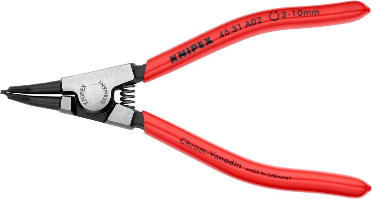 KNIPEX External 45 Angled Snap Ring Pliers-Forged Tips