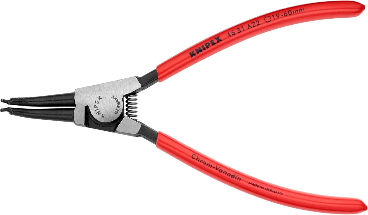 KNIPEX External 45 Angled Snap Ring Pliers-Forged Tips