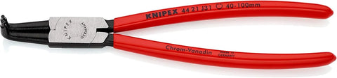 KNIPEX Tools - Circlip Pliers, Internal, 90 Degree Angled, Forged Tip, 1 37/64"-3 15/16" Bore Dia. (4421J31), 8.50