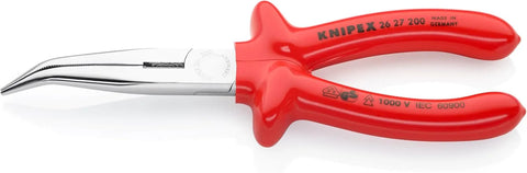 Long Nose 40 Angled Pliers w/Cut-1000V Insulated