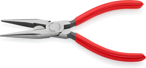 KNIPEX - 25 01 160 Tools - Long Nose Pliers With Cutter (2501160), 6-1/4 inches