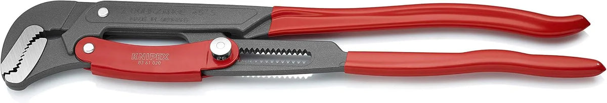KNIPEX Tools 83 61 020, Rapid Adjust Swedish Pipe Wrench, 22