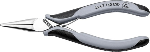 KNIPEX Tools 35 62 145 ESD Electronics Pliers-Half Round Tips, ESD Handles, 5-3/4"