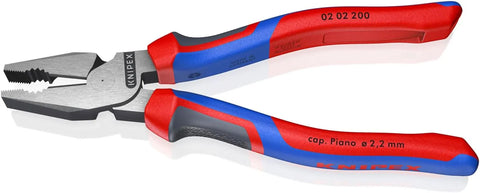 KNIPEX Tools - High Leverage Combination Pliers, Multi-Component (202200), 8 inches