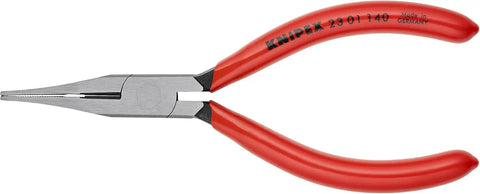 KNIPEX Tools - Flat Nose Pliers With Cutter (2301140), 5.5