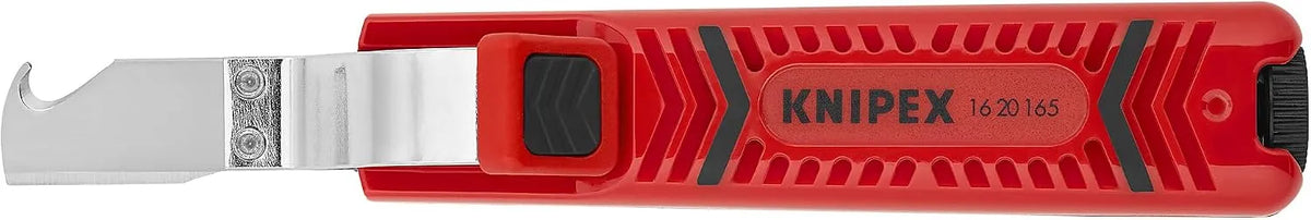 KNIPEX 1620165SB Cable Stripper, 8 to 28mm, 9 In