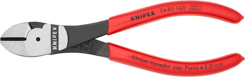 KNIPEX - 74 01 160 Tools - High Leverage Diagonal Cutters (7401160) | bike-hand-tools
