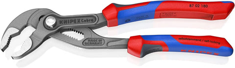 Knipex 8702180 7-/14-Inch Cobra Pliers - Comfort Grip