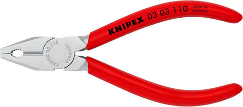 KNIPEX Tools 03 03 110 Mini Combination Pliers, 4-1/4"