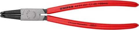 KNIPEX Tools - Circlip Pliers, Internal, 90 Degree Angled, Forged Tip, 1 37/64"-3 15/16" Bore Dia. (4421J31), 8.50