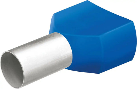 KNIPEX Tools 97 99 374 14 AWG (2.5 mm²) Twin Wire End Ferrule With Collar
