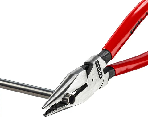 KNIPEX Tools 08 21 185 Needle-Nose Combination Pliers, 7-1/4" | bike-hand-tools