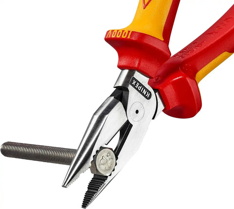 KNIPEX Tools 08 28 185 Needle-Nose Combination Pliers, 7-1/4"