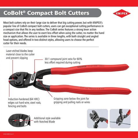Knipex Tools 71 01 200 R CoBolt Bolt Cutters