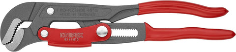 KNIPEX Tools 83 61 010, Rapid Adjust Swedish Pipe Wrench, 12