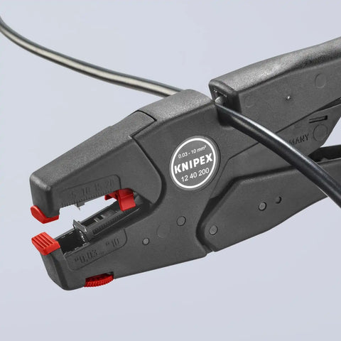 KNIPEX 12 40 200 EvoStrip Automatic Wire Stripper, 8-32 AWG