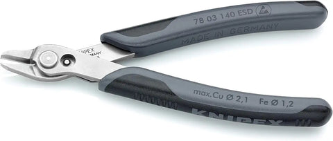 Knipex Tools 78 03 140 ESD Electronics Super Knips, 5.5-Inch