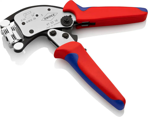 Knipex Tools 97 53 18 Self-Adjusting Crimping Pliers
