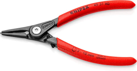 KNIPEX 49 31 A0 Precision External 90-Degree Angled Circlip Snap-Ring Pliers