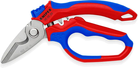 KNIPEX Tools 95 05 20 US Angled Electricians' Shears, 6-1/4"
