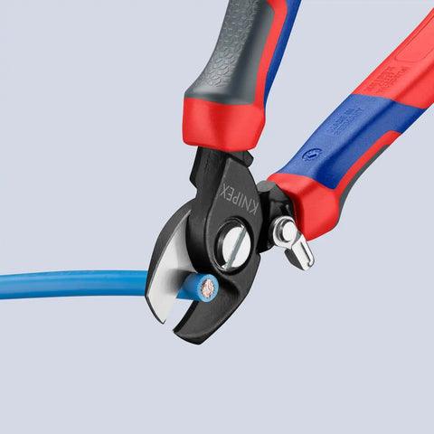 KNIPEX - 95 22 165 Tools - Cable Shears, Spring, Multi-Component (9522165)