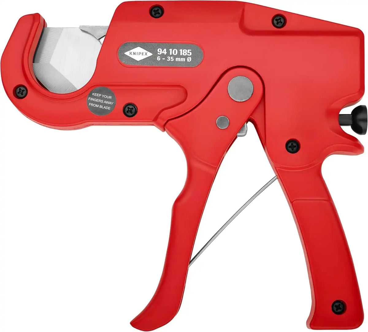 KNIPEX 94 10 185 Pistol Grip Plastic Pipe Cutter