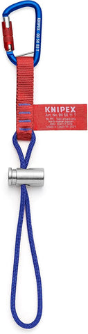 KNIPEX Tools 00 50 13 T BKA Tool Tethering Adaptor Straps with Captive Eye Carabiner up to 13 lbs.