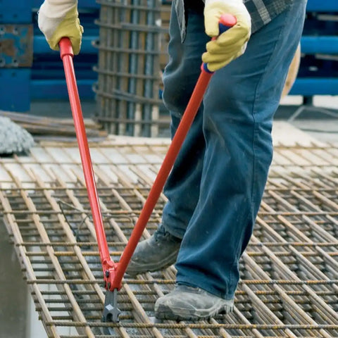 KNIPEX Concrete Mesh Cutter, Steel, 37-1/2 In. L (7182950)