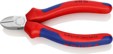 KNIPEX 76 05 125 Comfort Grip Electronics Diagonal Cutter