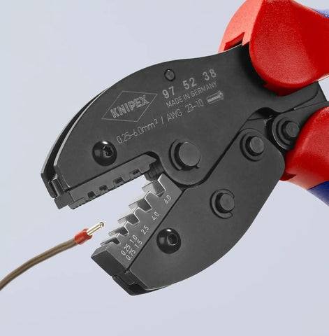 KNIPEX 97 52 38 5-Position Contact Crimping Pliers