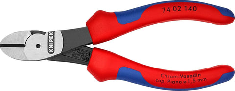 KNIPEX 74 02 140 Comfort Grip High Leverage Diagonal Cutters