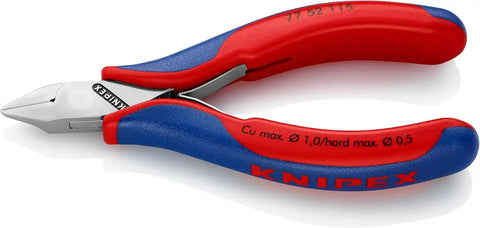 KNIPEX Tools 77 52 115 Precision Electronics Diagonal Cutters, 4.5-Inch